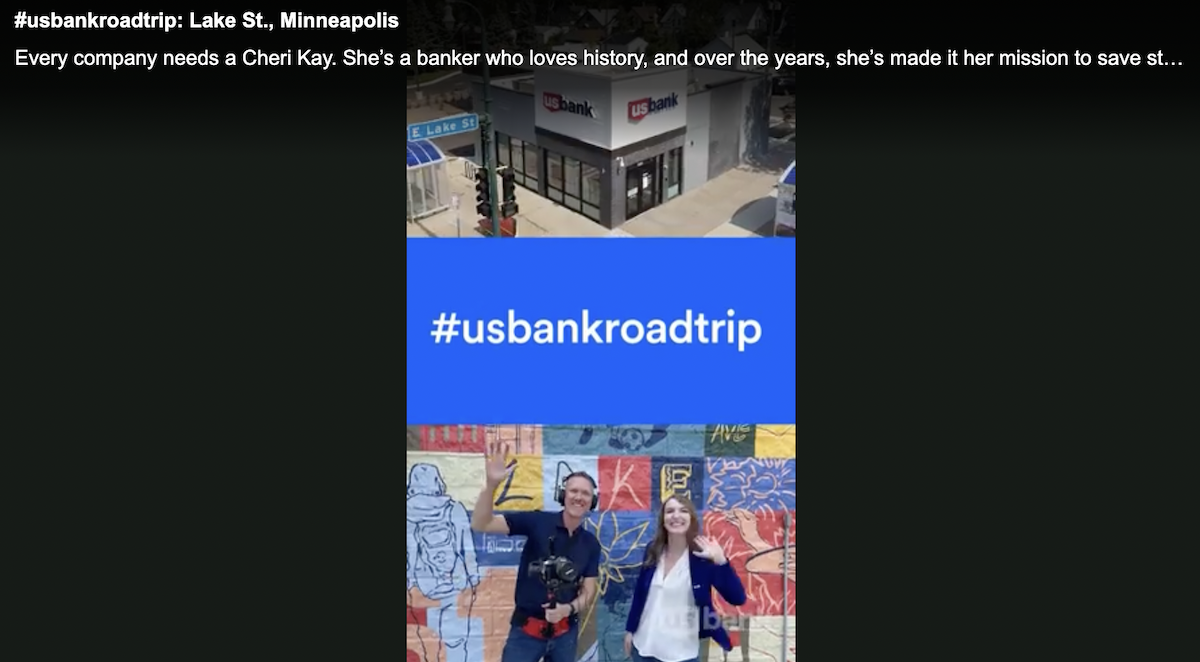 U.S. Bank Road Trip.