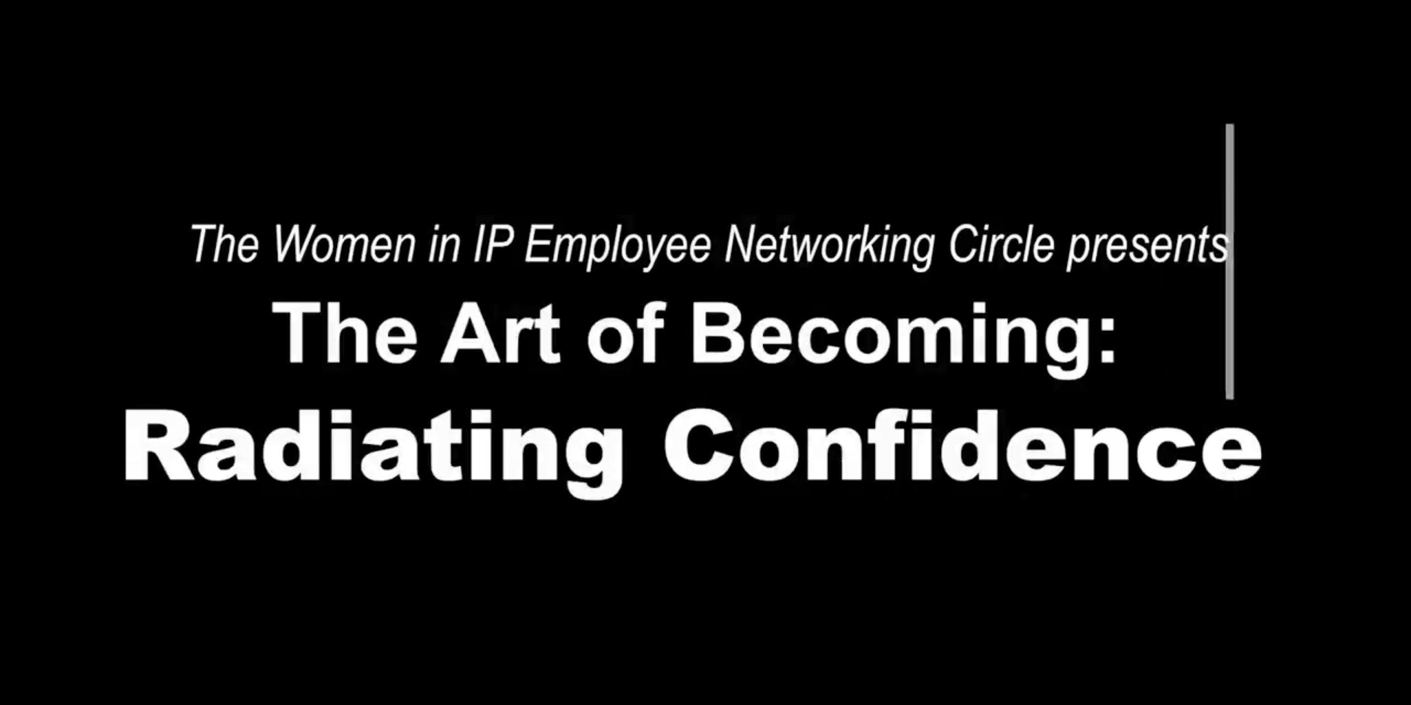 Radiating Confidence