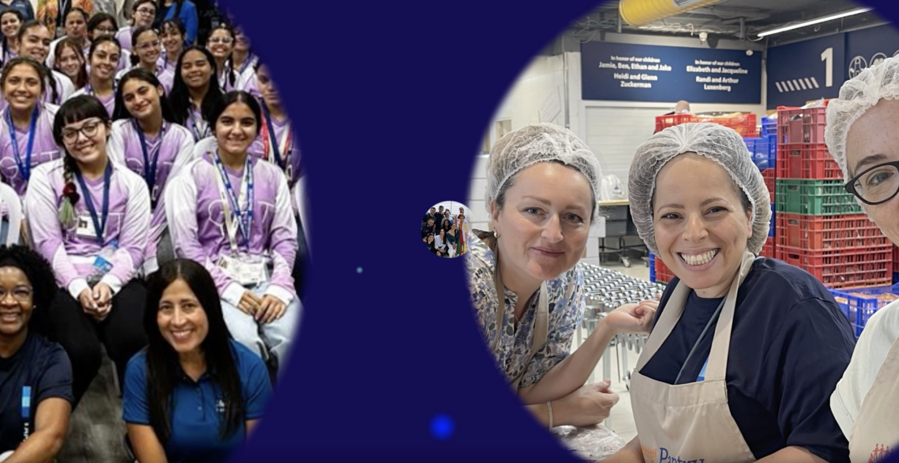 people doing community service