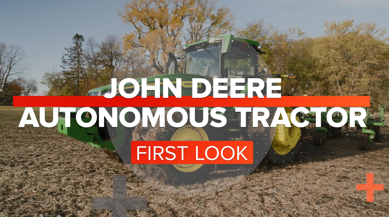 "John Deere Autonomous Tractor"