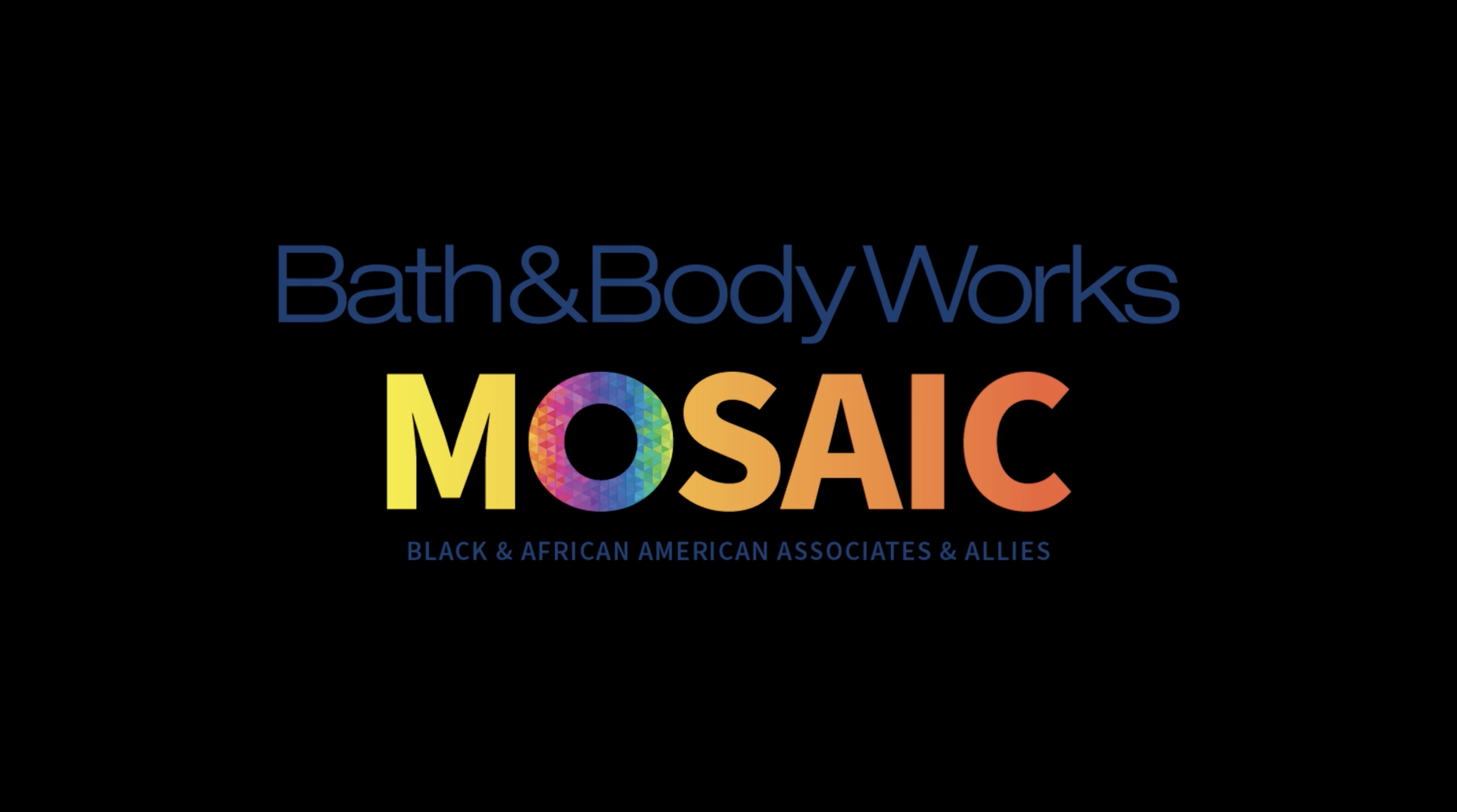 Bath & Body Works Mosaic Black & African American Associates & Allies 