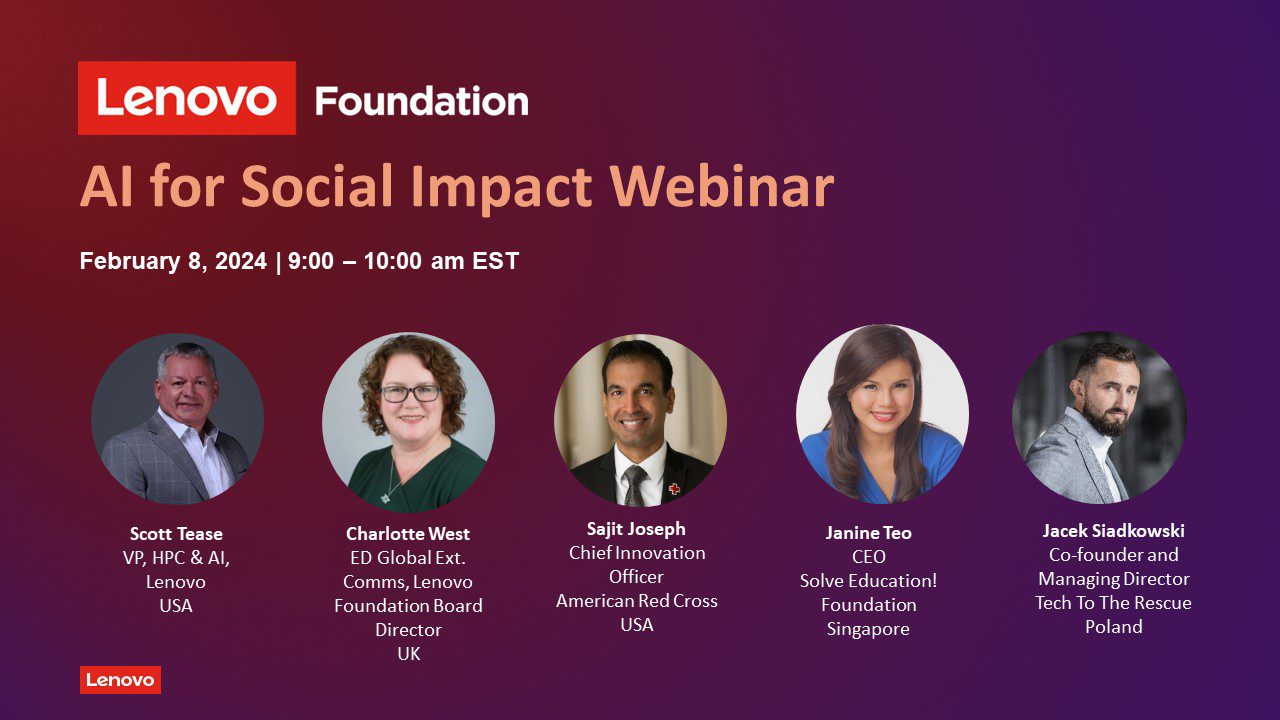 AI for Social Impact Webinar