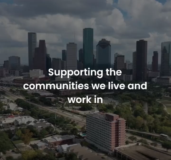 Supporting the communities we live and work in