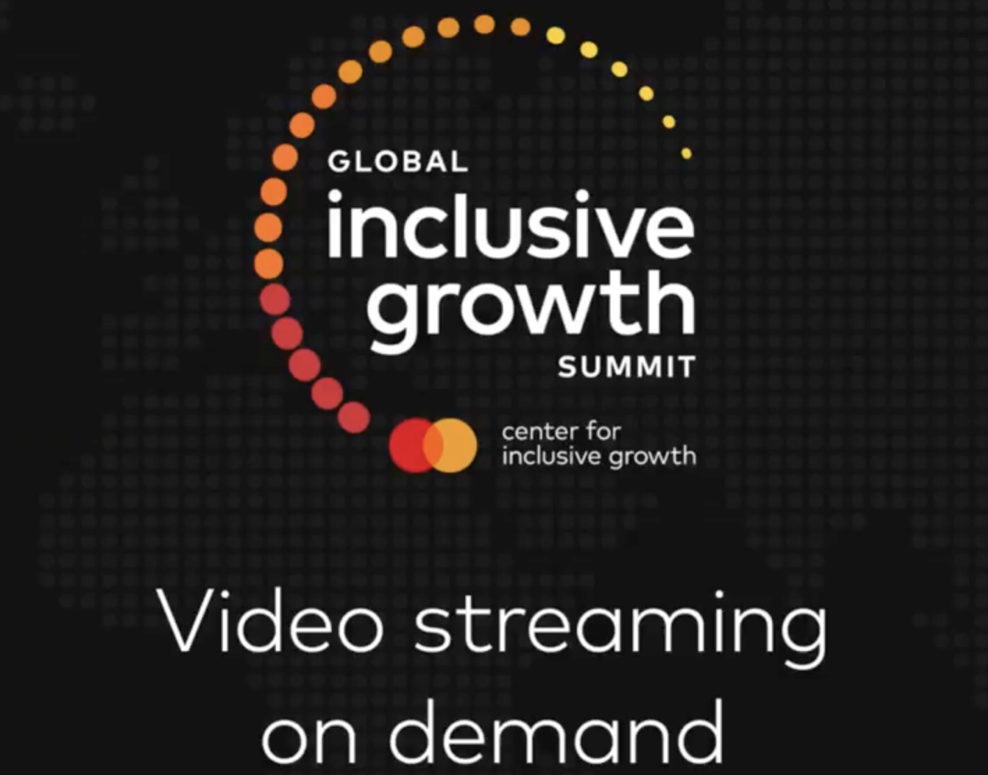 Global Inclusive growth summit logo