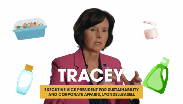 Tracey and digital plastic items.