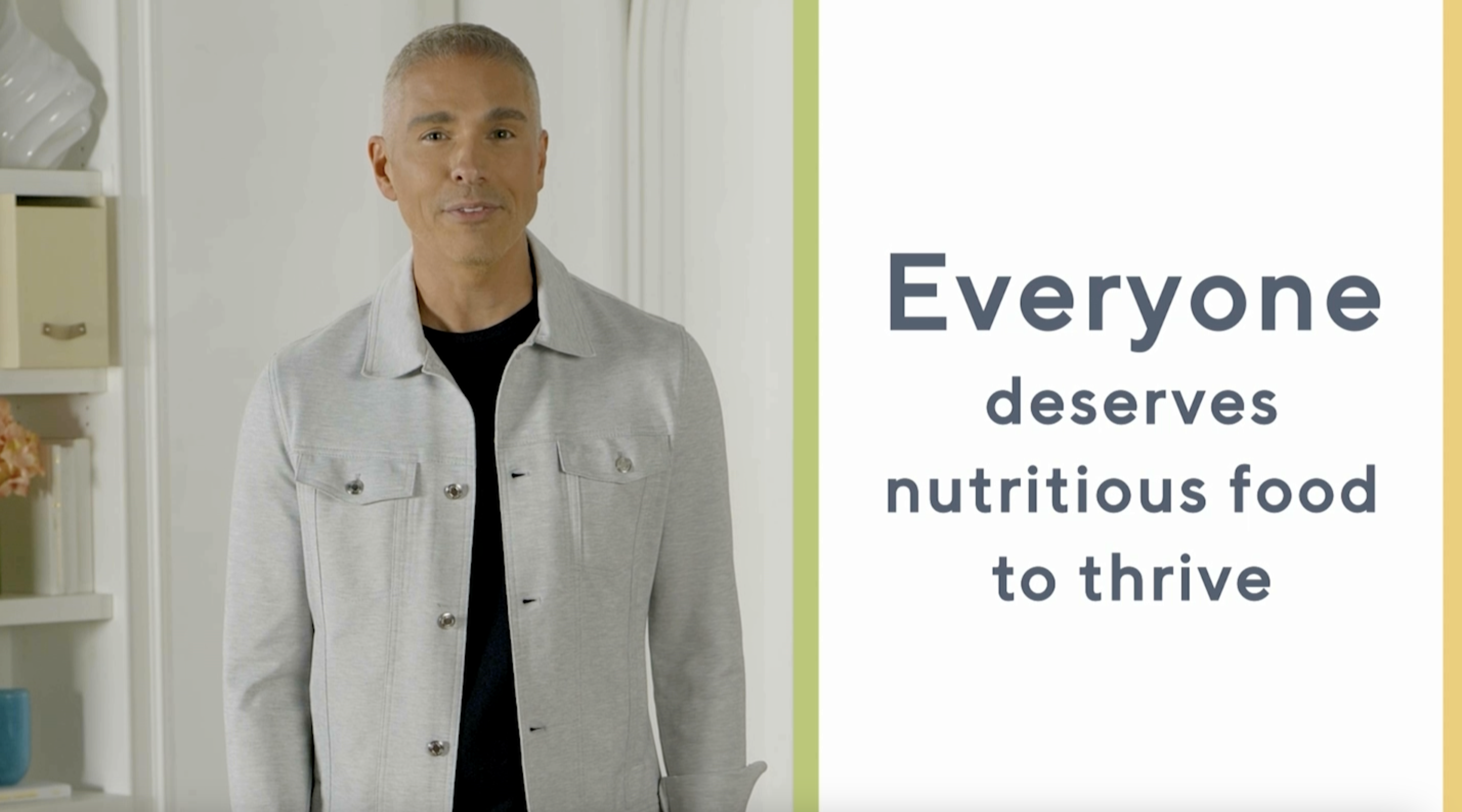 "everyone deserves nutritious food to thrive"