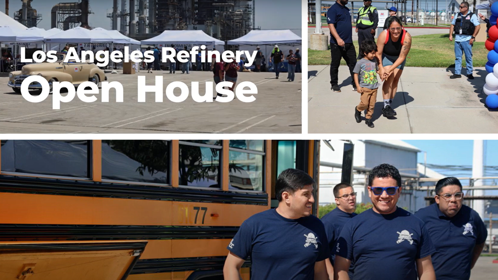 Los Angeles Refinery Open House collage