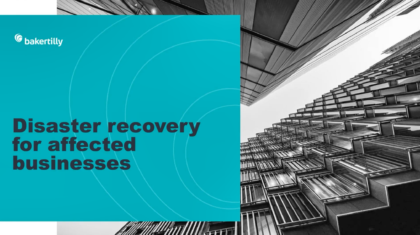 Disaster Recovery for Affected Businesses