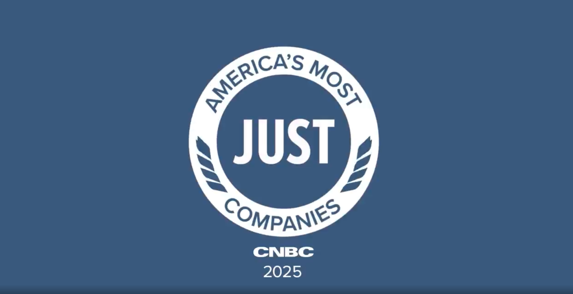 America's Most JUST Companies 2025 logo