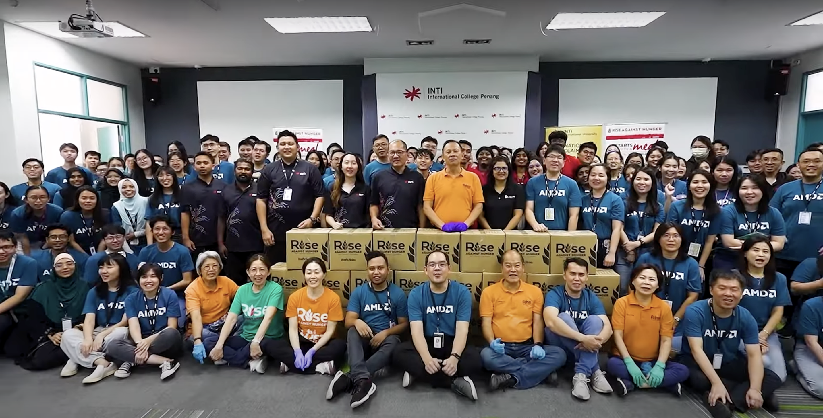 group photo of event