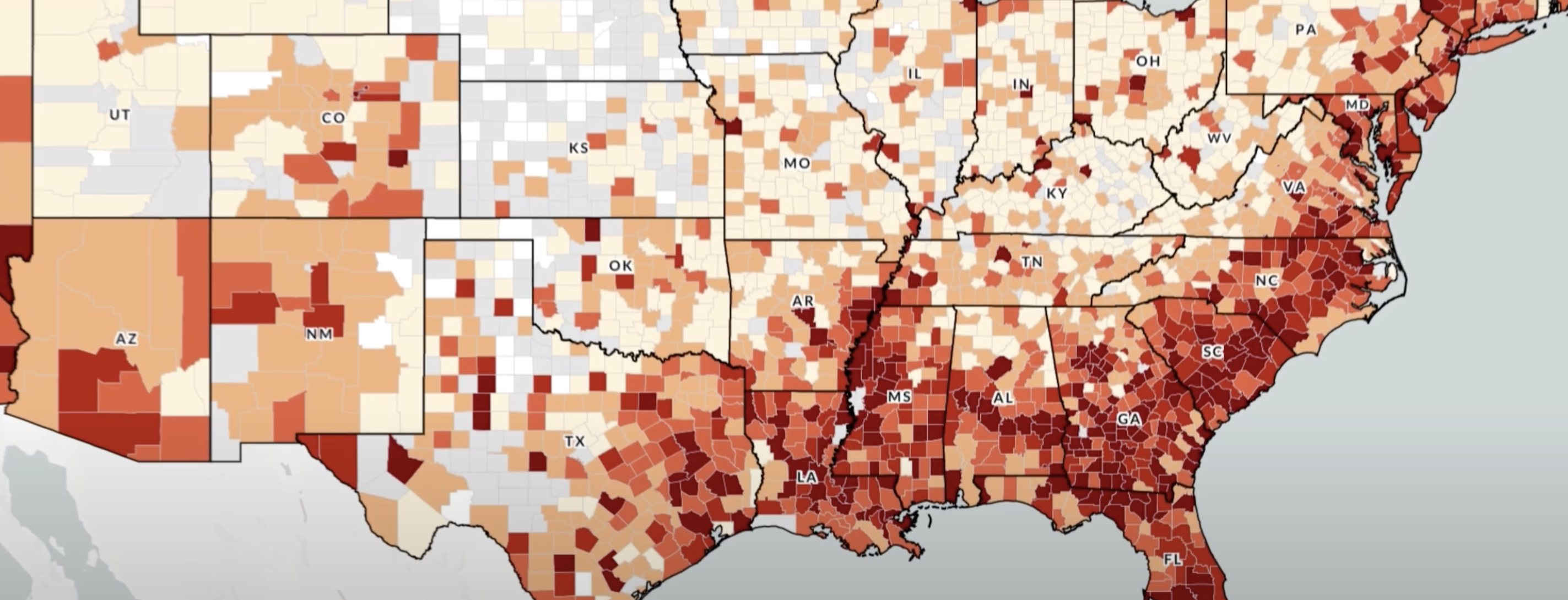 Mapping of HIV cases