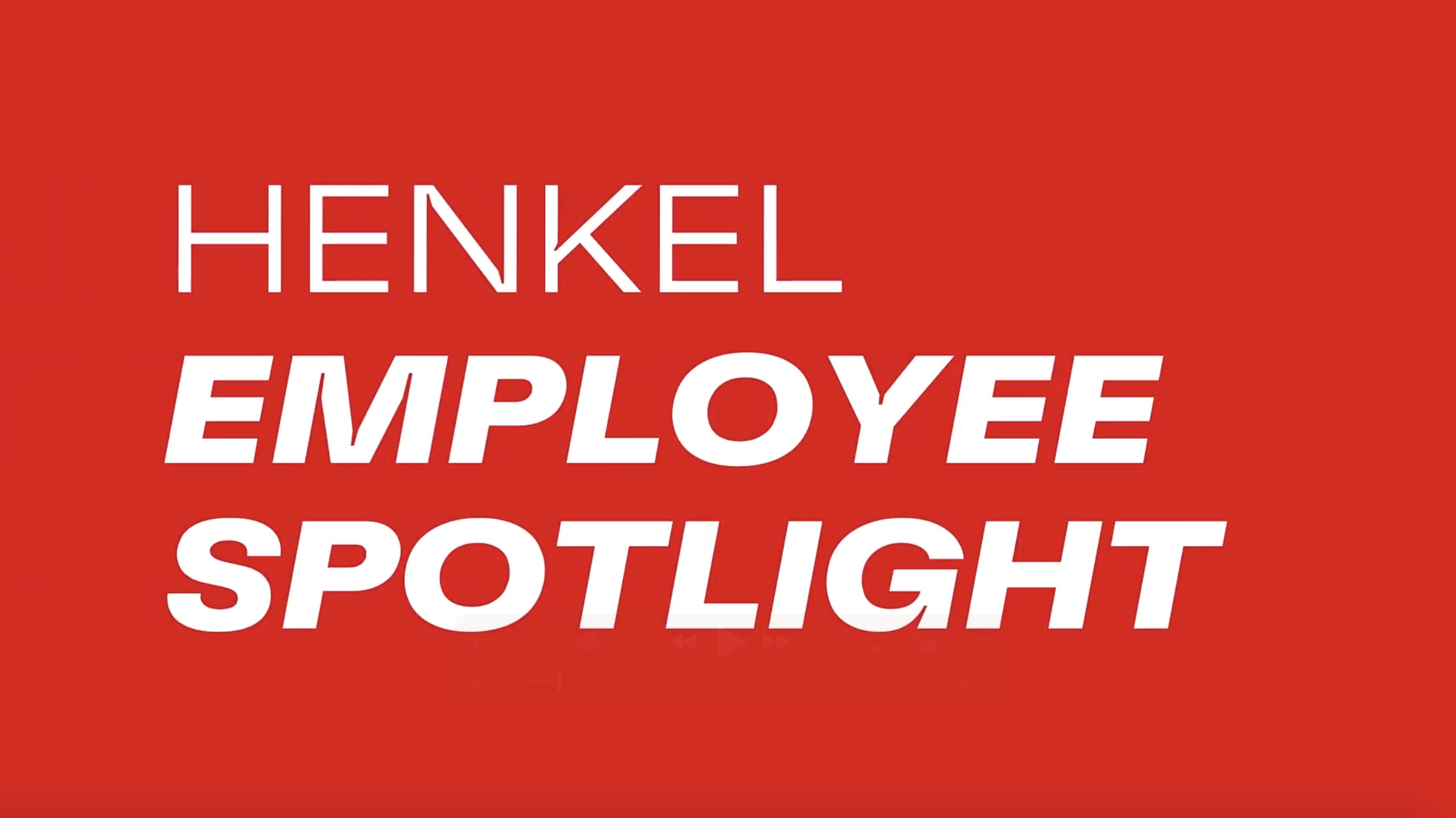 Henkel Employee Spotlight