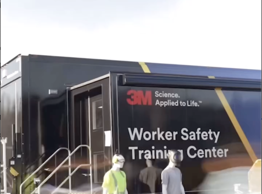Outside of 3M's Working Safety Training Center