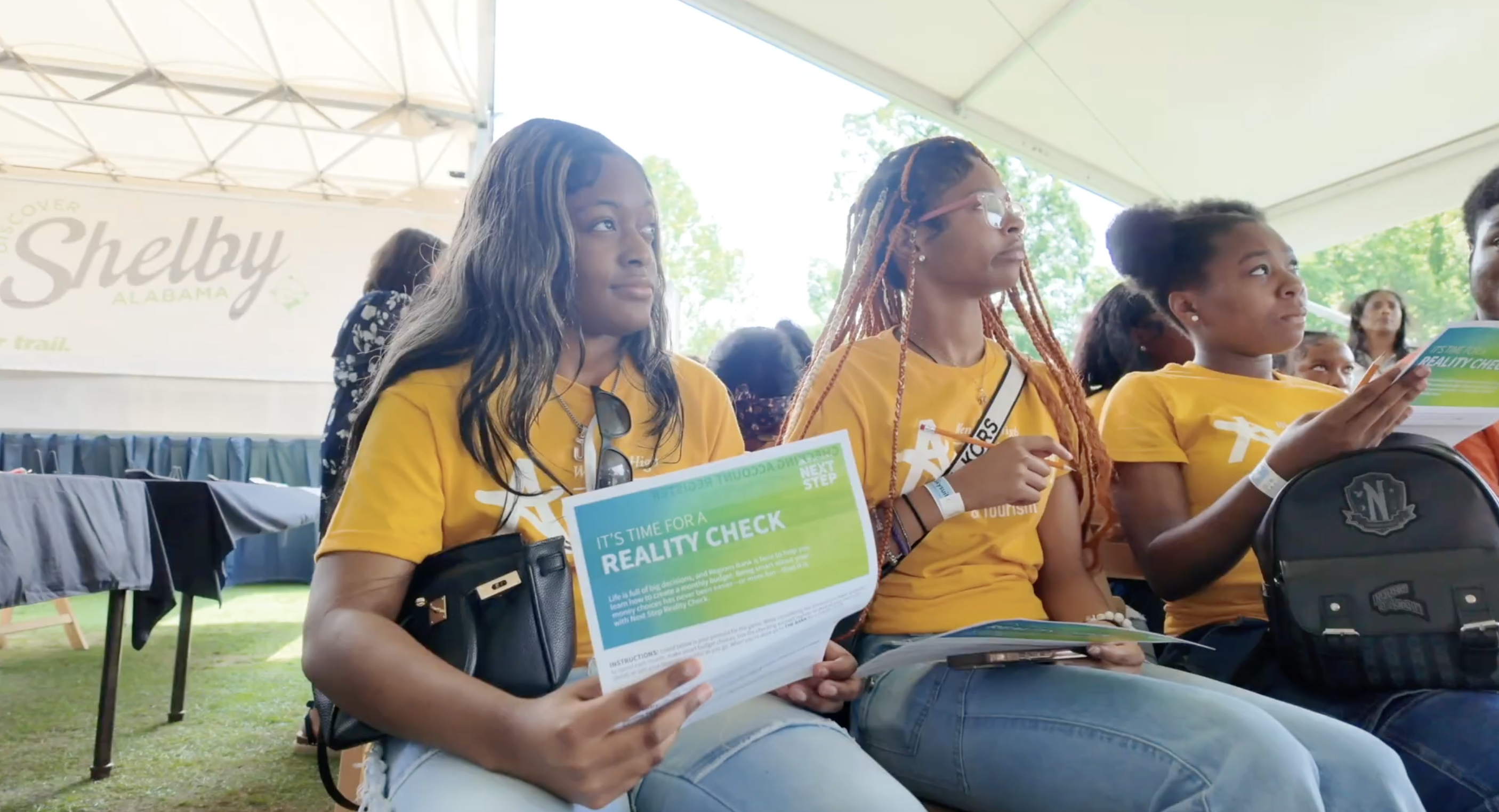 Students attending Regions’ Reality Check