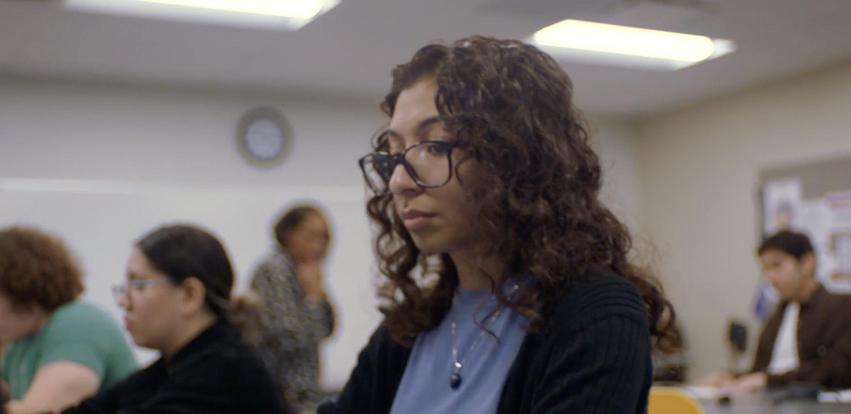 students in classroom