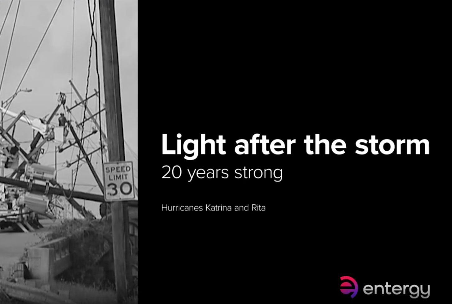 Light after the storm