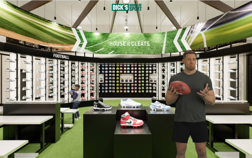 Three-time NFL Defensive Player of the Year J.J. Watt once tried to move his family into a DICK’S House of Sport (HOS).