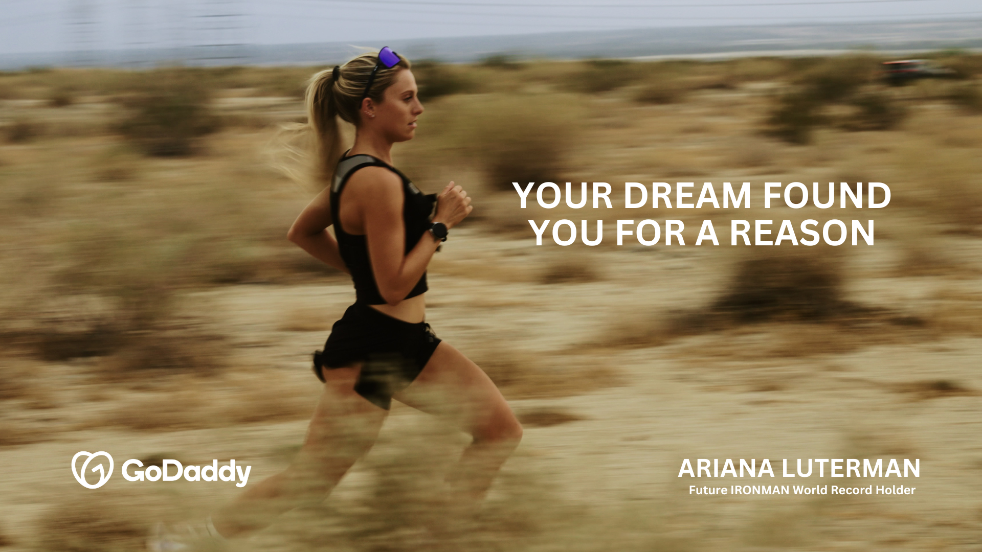 Ariana Luterman running