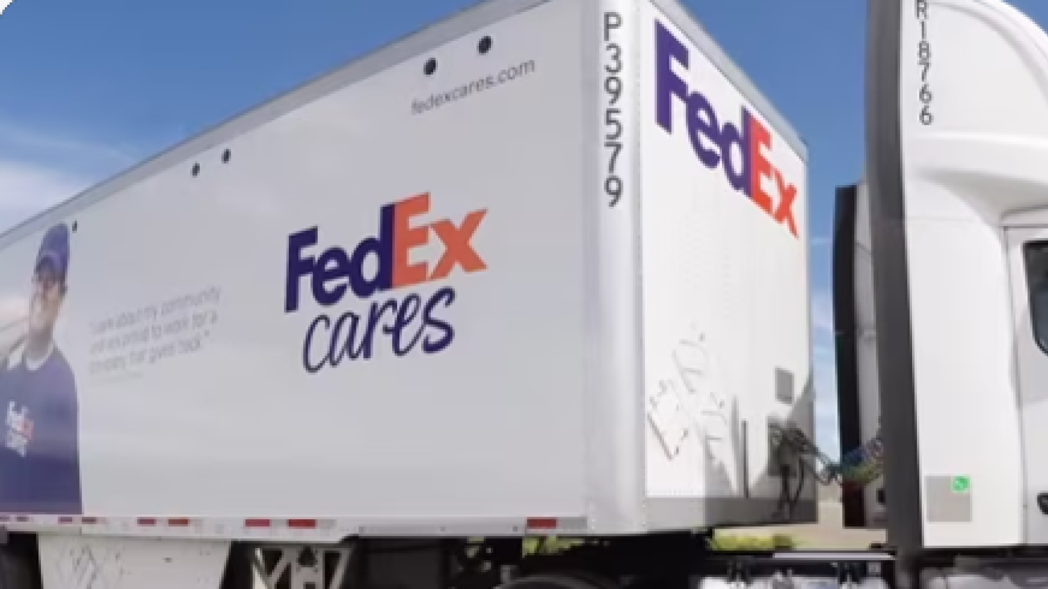 FedEx truck