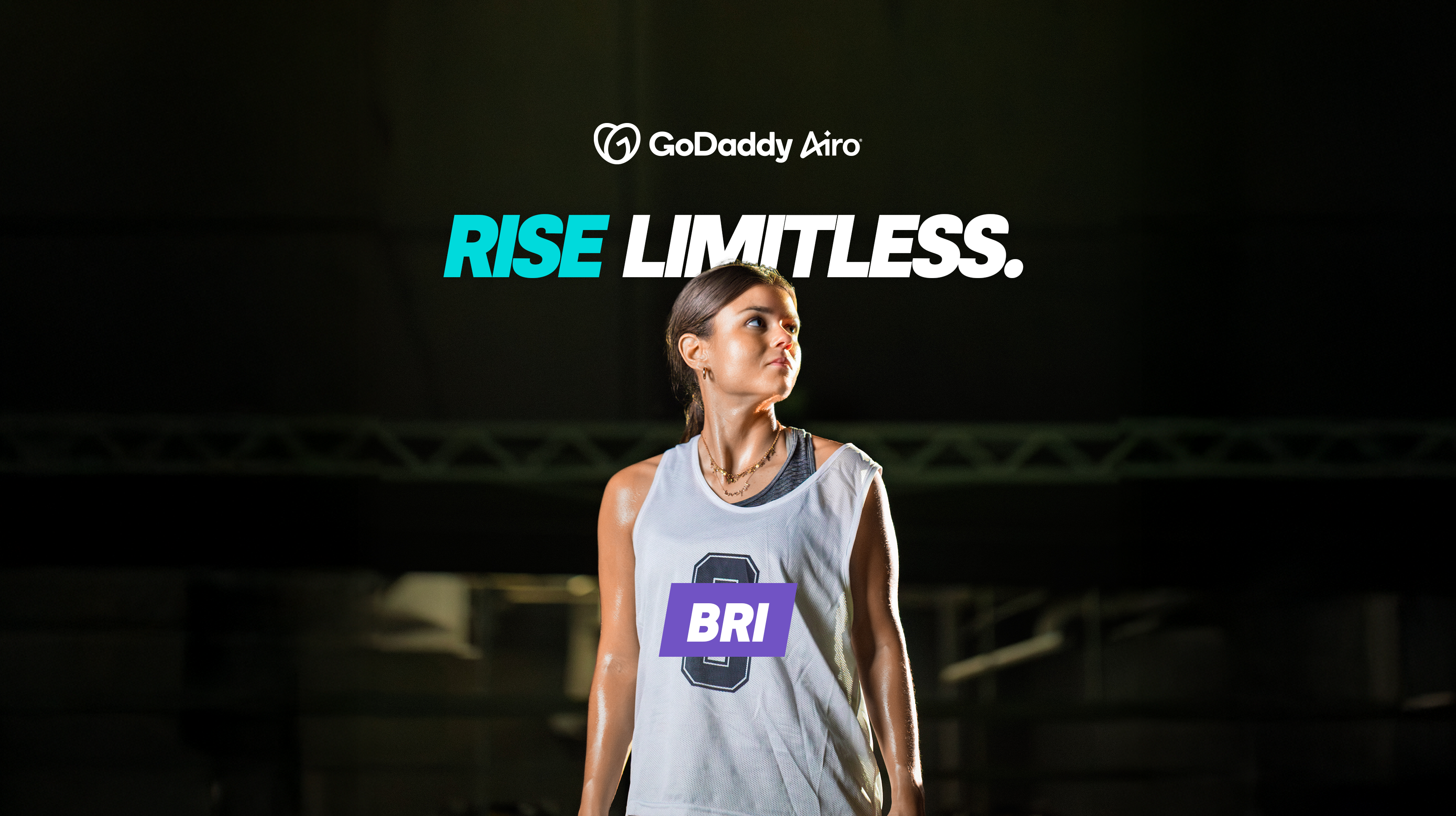 GoDaddy Airo: Rise Limitless, Bri!