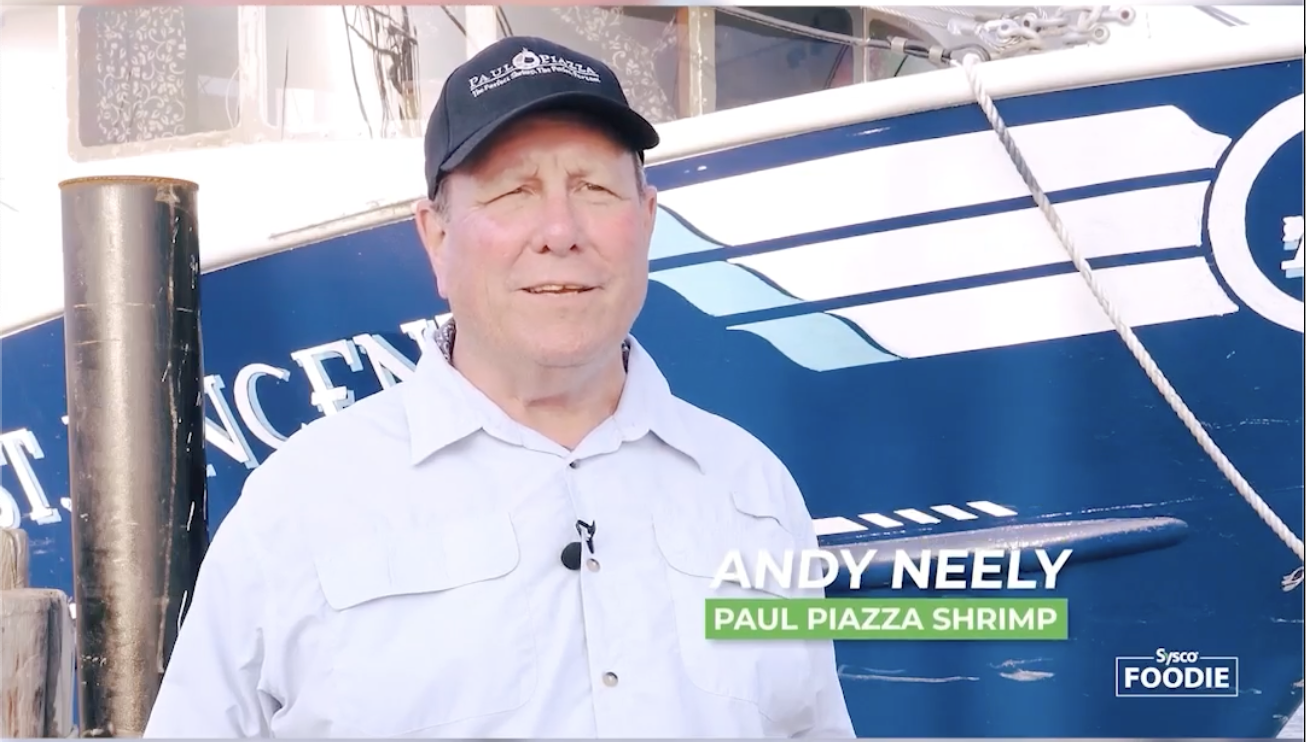 Andy Neely of Paul Piazza Shrimp