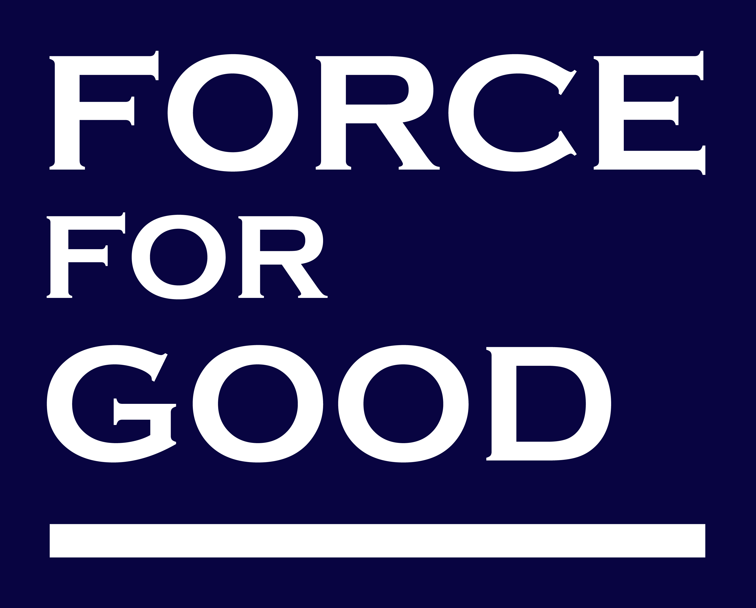 Force for Good logo
