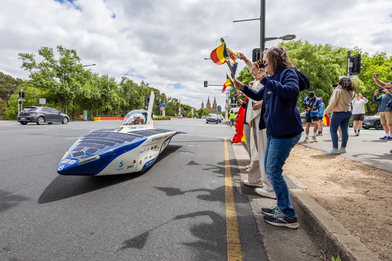 CNH Sponsors Solar Car Team Innoptus, Who Dominated As World Champions