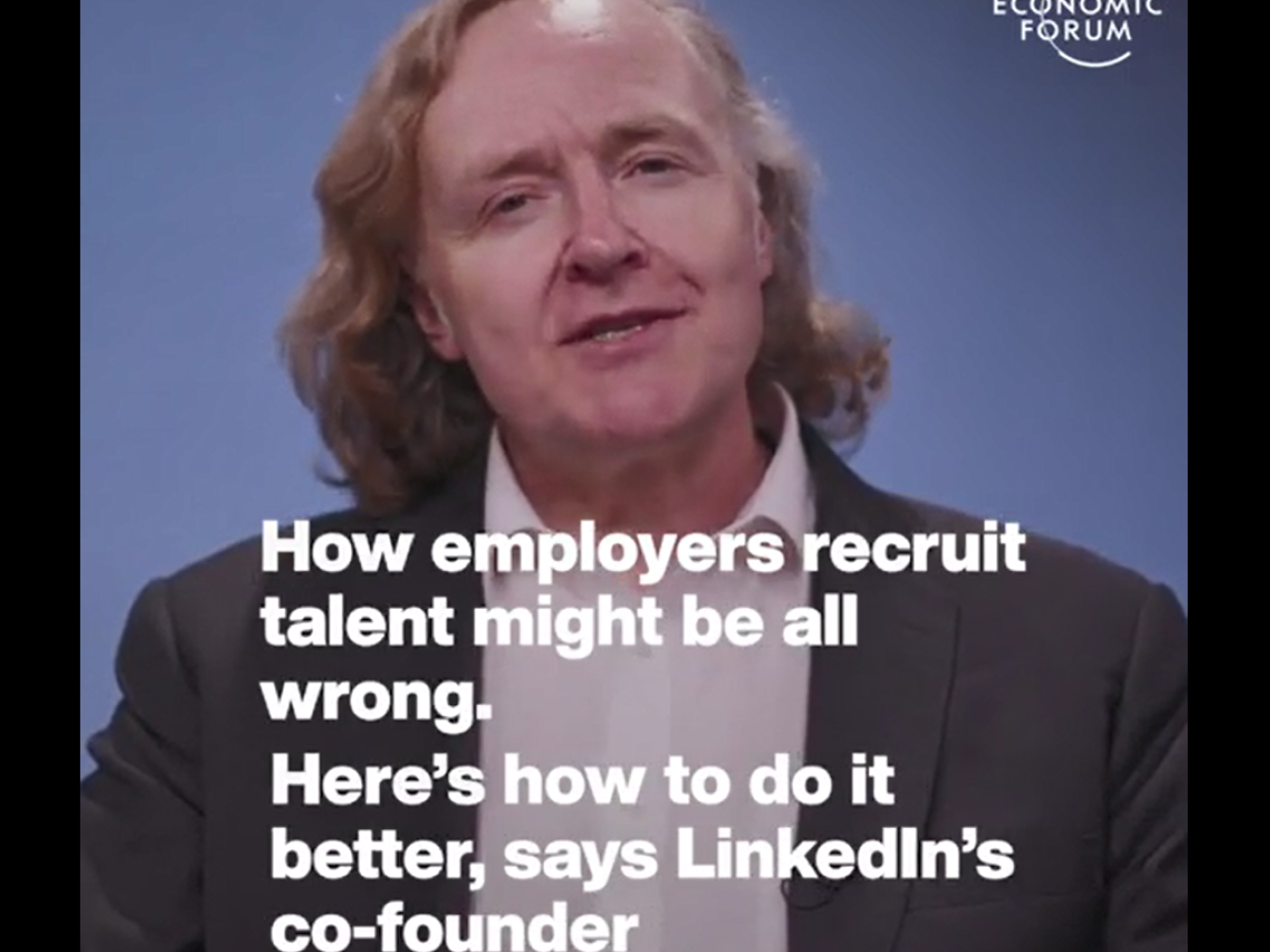 LinkedIn co-founder interview.