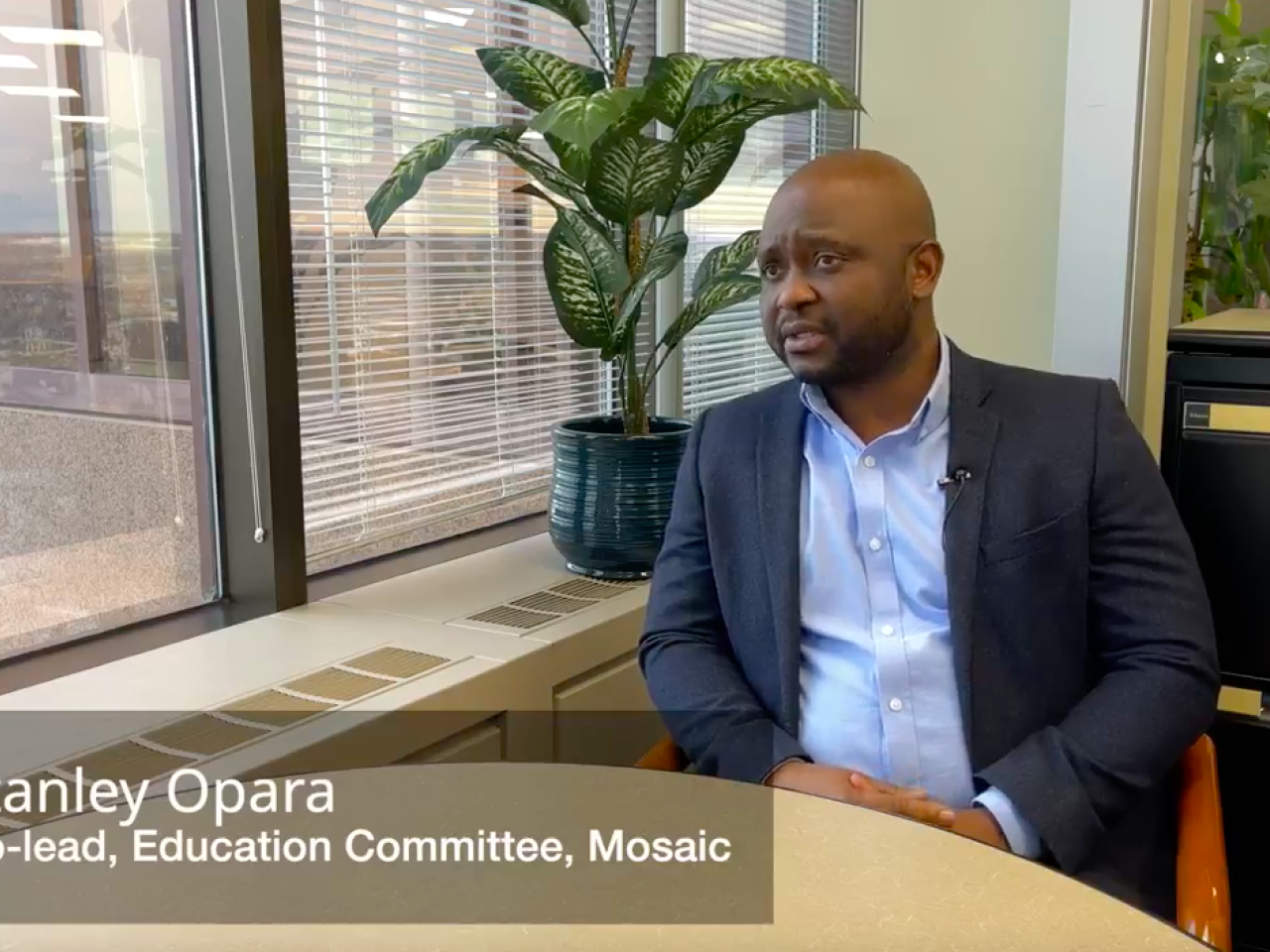 Stanley Opara, Co-Lead Education Committee, Mosaic