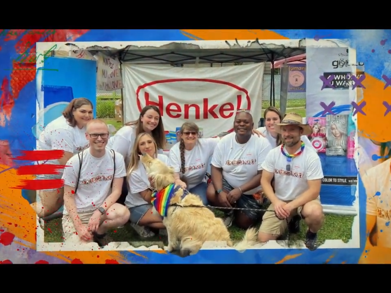 henkel employees supporting pride