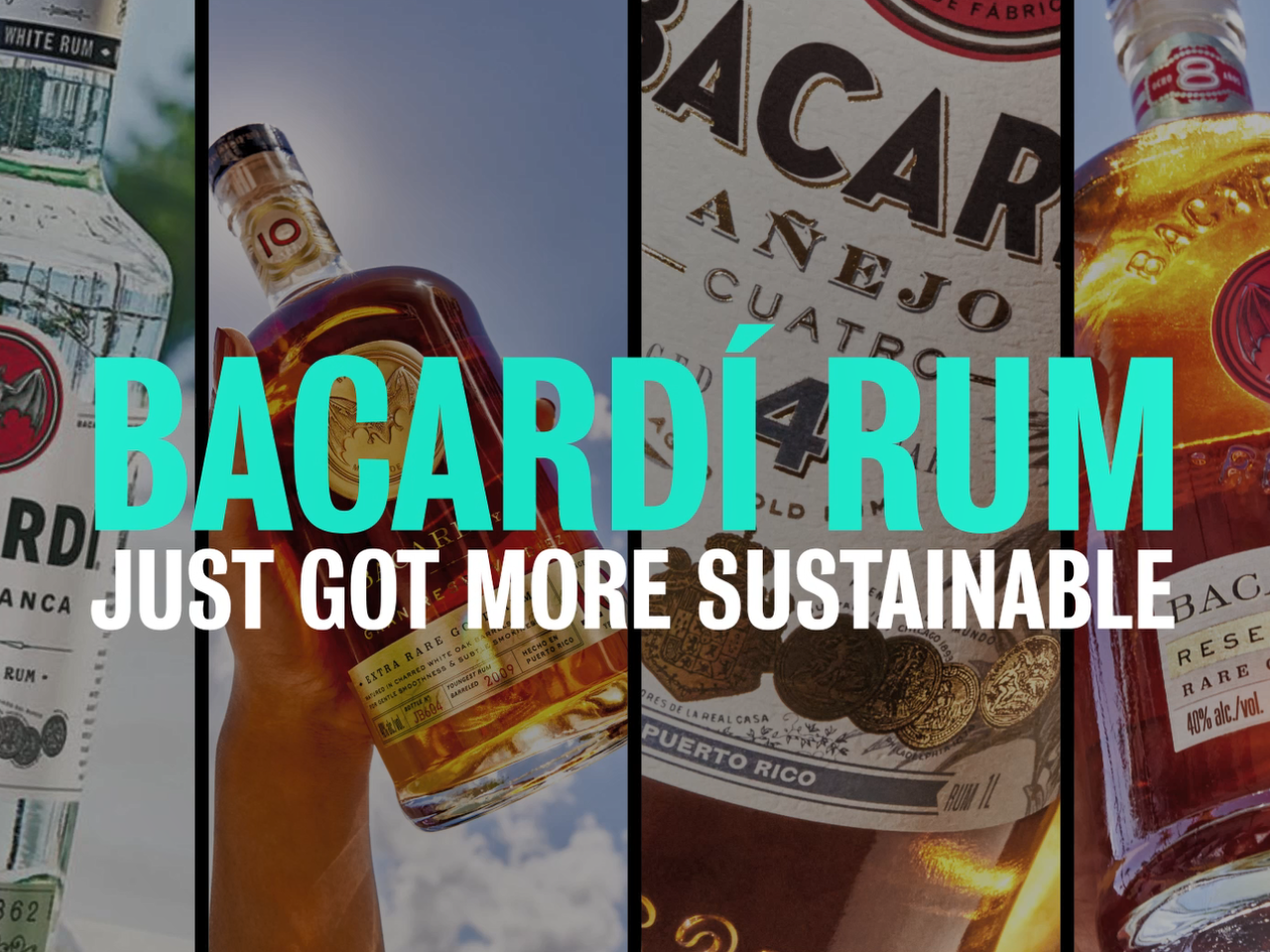 Bacardi Rum Just got more sustainable.