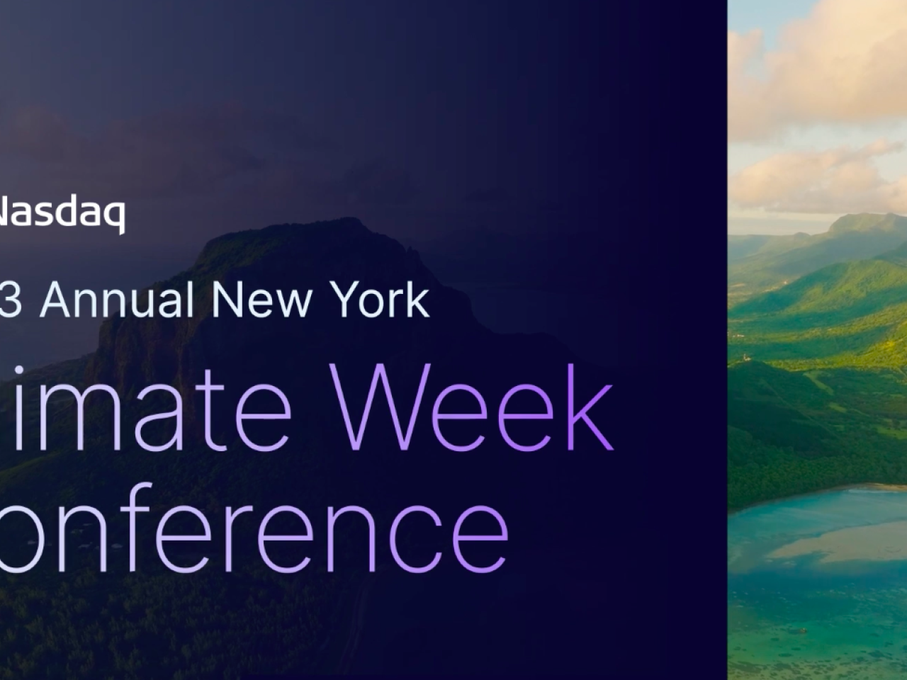 Nasdaq Climate Week Conference