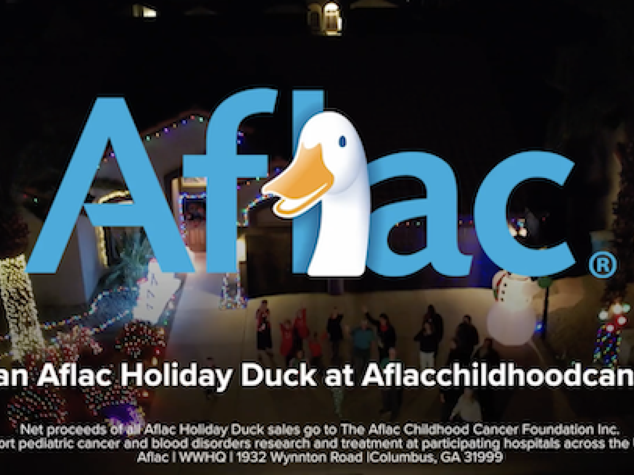 The Aflac Holiday Duck.