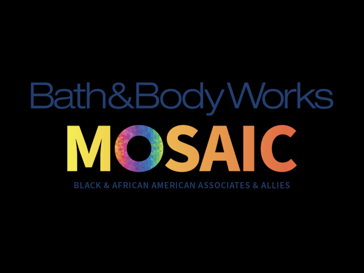 Bath & Body Works Mosaic Black & African American Associates & Allies 
