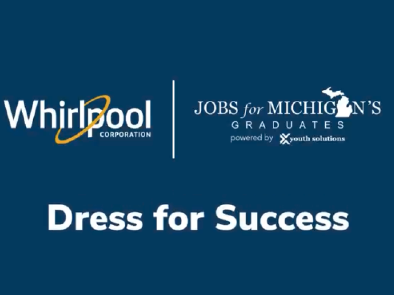 whirlpool dress for success