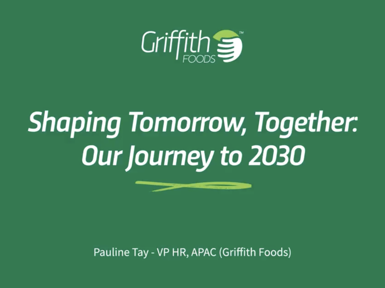 "Shaping Tomorrow, Together: Our Journey to 2030"