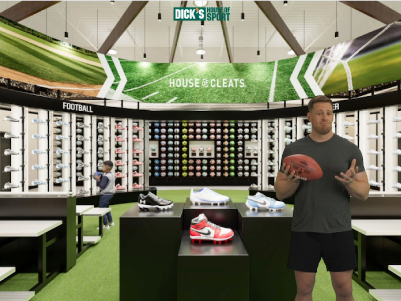 Three-time NFL Defensive Player of the Year J.J. Watt once tried to move his family into a DICK’S House of Sport (HOS).