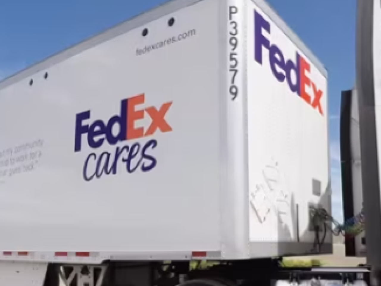 FedEx truck