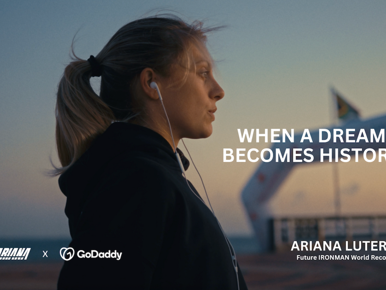 Ariana Luterman: When a dream becomes history.