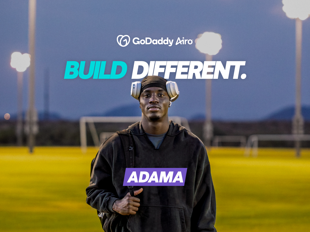 GoDaddy Airo: Build Different Adama