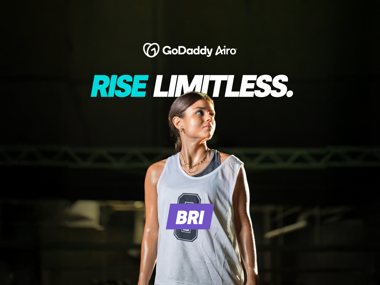 GoDaddy Airo: Rise Limitless, Bri!