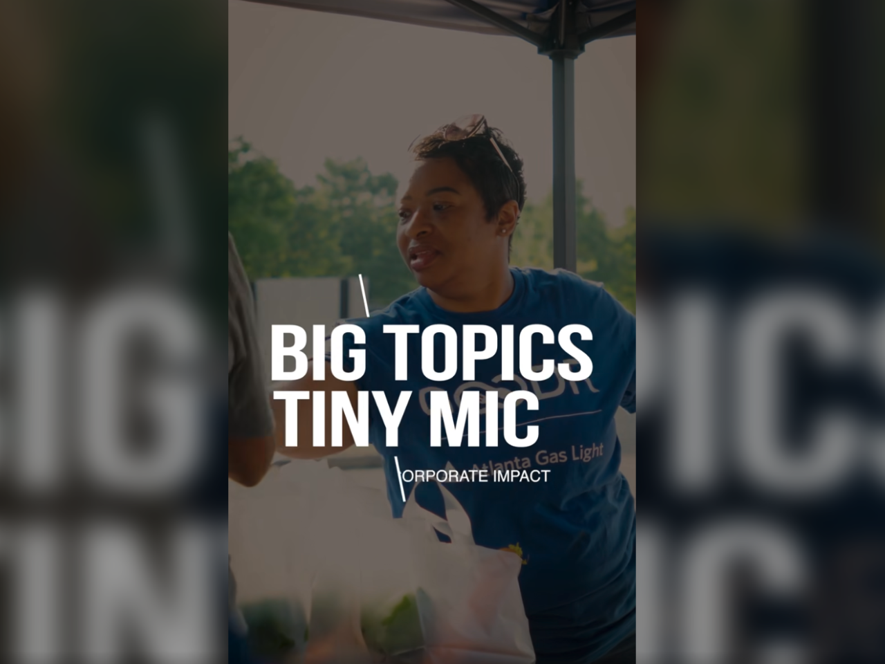 Big Topics Tiny Mic