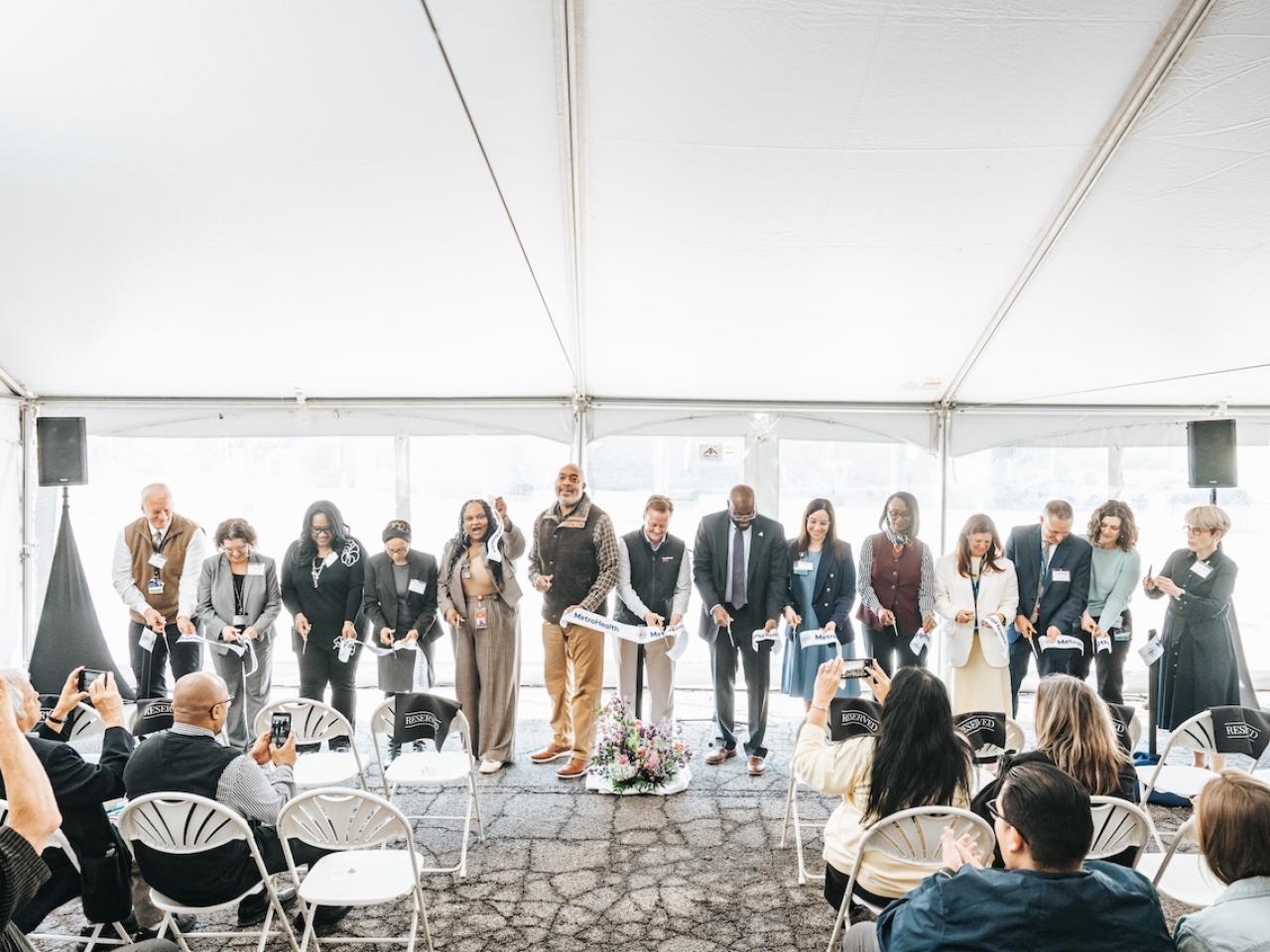 Ribbon Cutting ceremony.