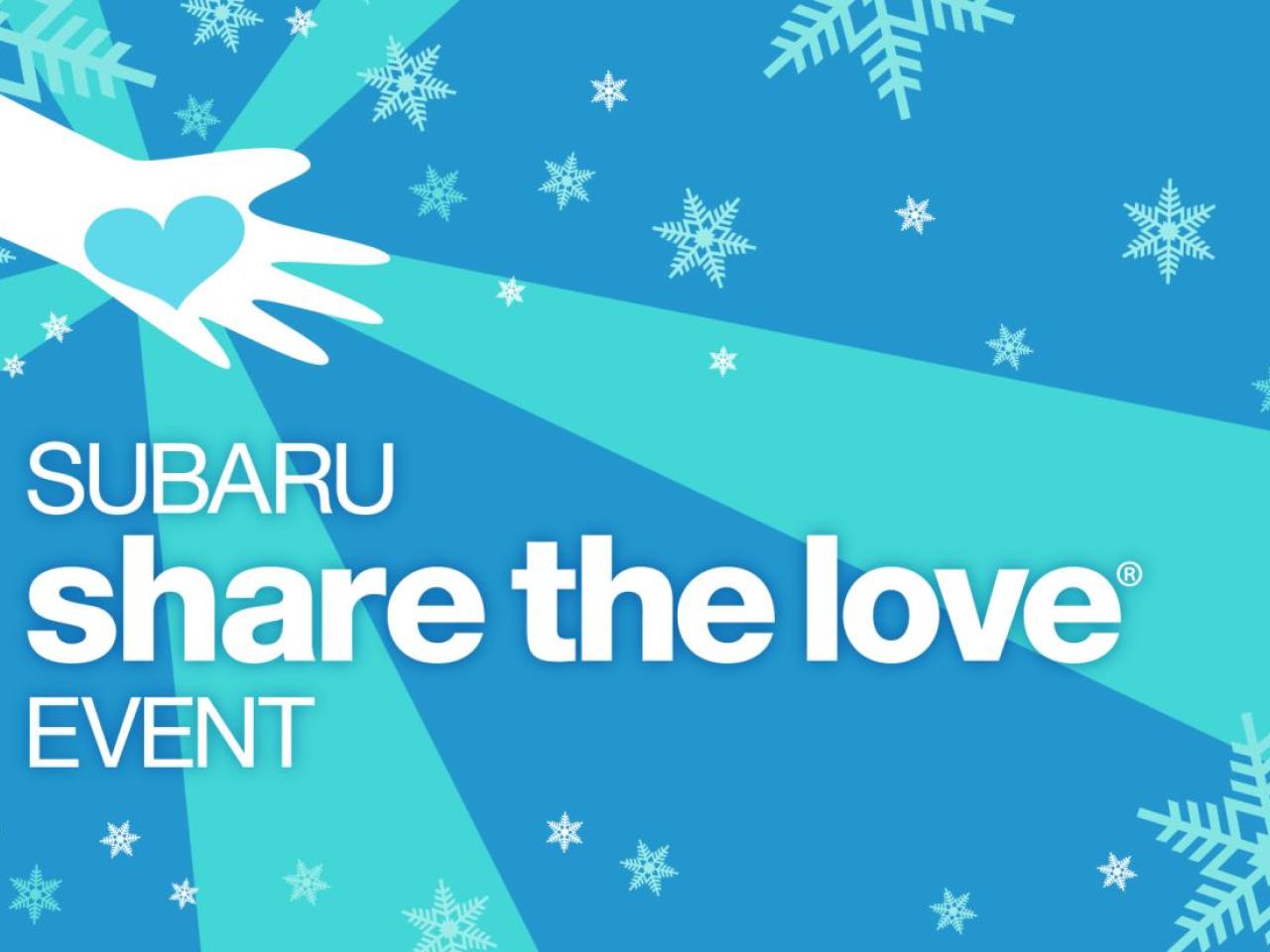 Subaru share the love event logo