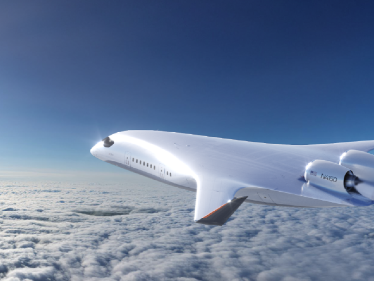  JetZero’s Z4 blended-wing body aircraft is designed to deliver up to a 50% reduction in fuel consumption while also significantly improving the passenger experience.