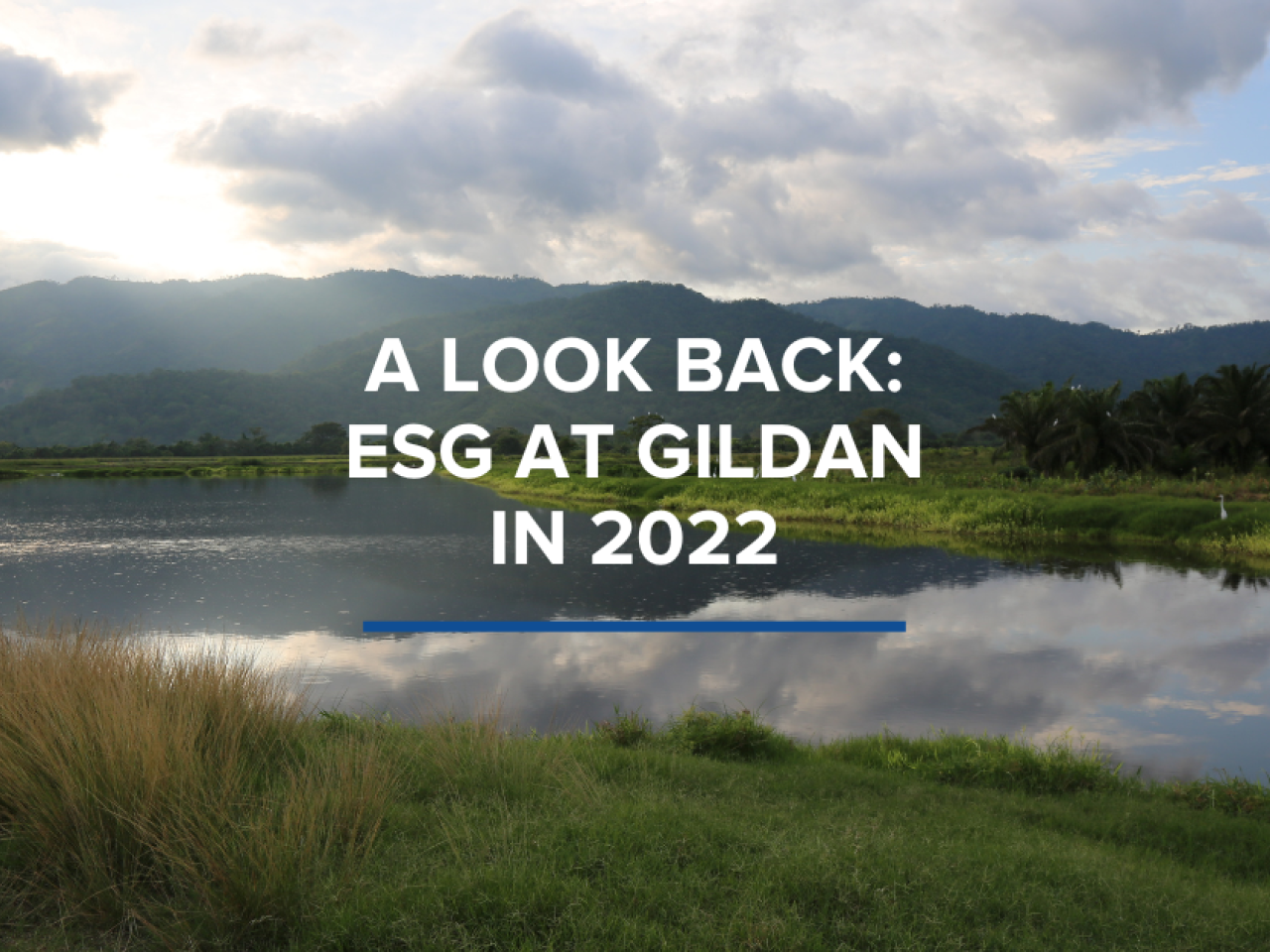 A Look Back: ESG At Gildan in 2022