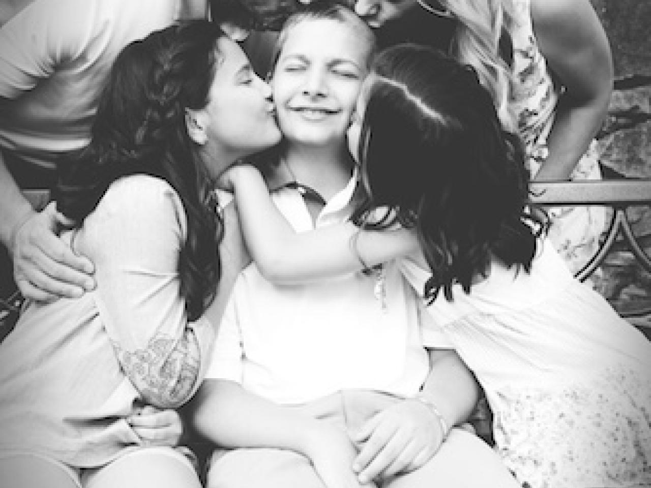 Brittany Smith and her family.