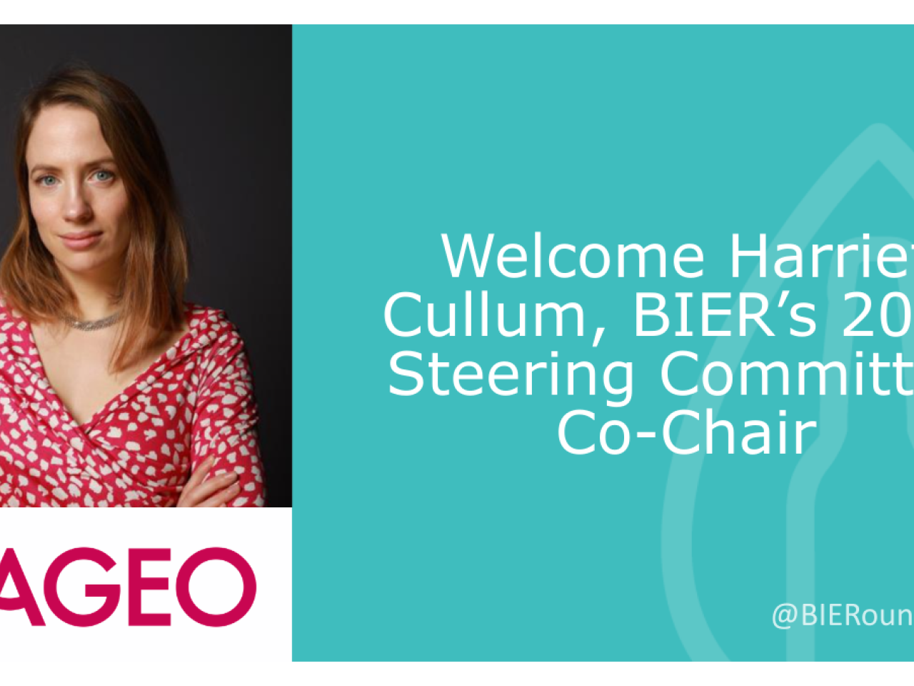 Harriet Cullum, BIER Steering Committee