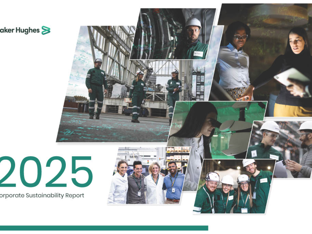 Baker Hughes 2025 Corporate Sustainability Report cover