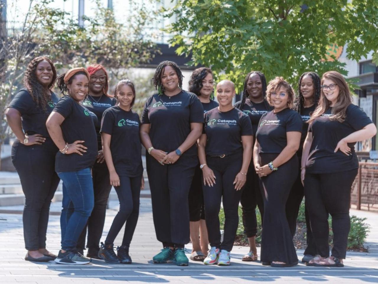 Black women from Catapult Greater Pittsburgh.